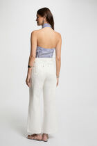 Striped sleeveless shirt multicolor women