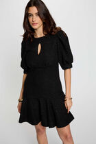 dress with puff sleeves black women Jean Super Skinny High Rise