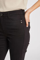 Standard waisted skinny trousers black women