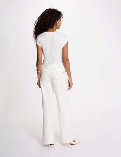 Short-sleeve t-shirt white women