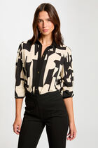 3/4-length sleeved t-shirt multicolor women
