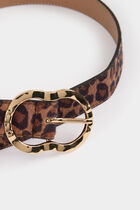 Belt leopard print multicolor women