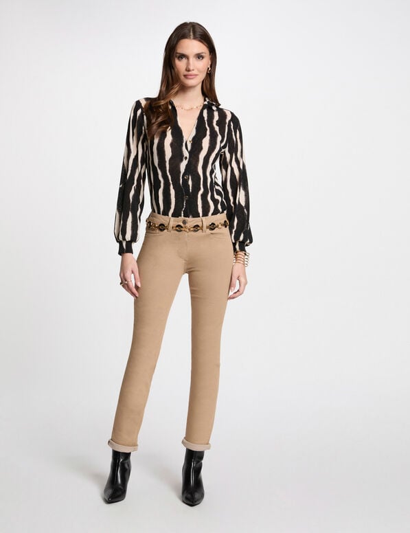 straight trousers camel women Straight trousers camel women