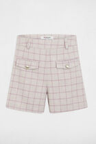 High waist printed shorts multicolor women