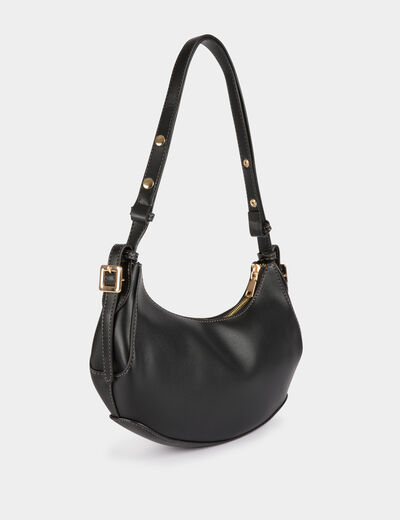 Half moon bag black women