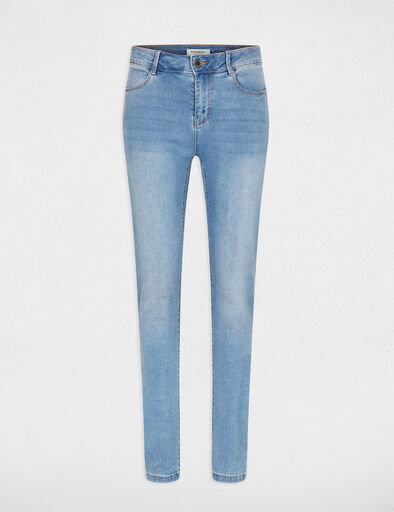 standard waisted slim jeans bleach denim women Standard waisted slim jeans bleach denim women