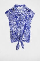 Short-sleeved shirt multicolor women