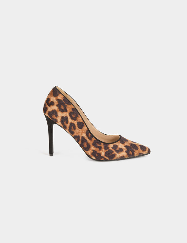 Stilettos leopard print multicolor women