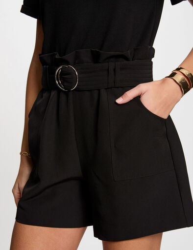 belted playsuit black women Belted playsuit black women