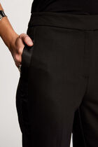 Fitted trousers with darts black women