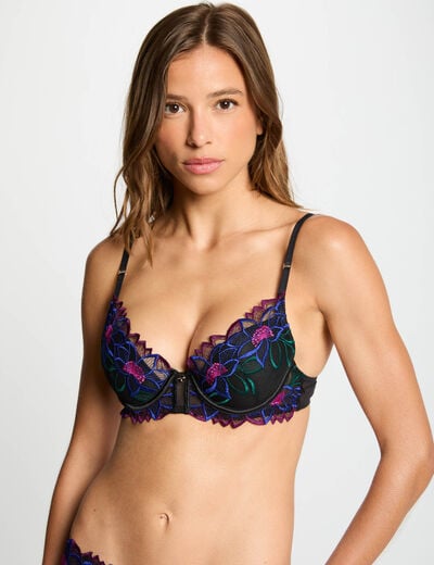 Padded bra black women