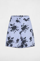 Wide poplin shorts multicolor women