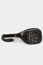 Sling bag with sequins black women