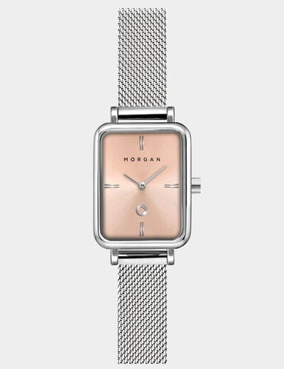 Watch silver color women