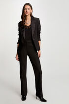 Fitted trousers with darts black women