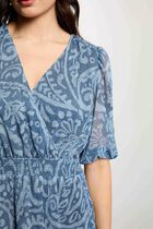 Short wrap dress multicolor women
