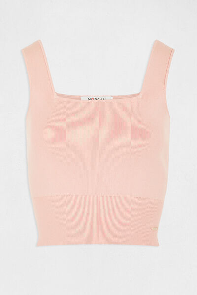 Jumper vest top wide straps medium pink ladies'