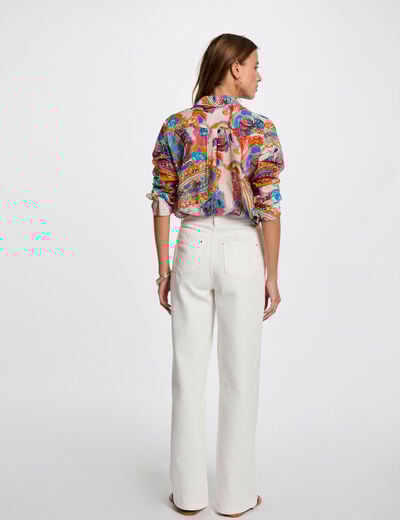 Long-sleeved shirt multicolor women