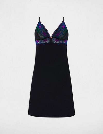 Lace nightie black women