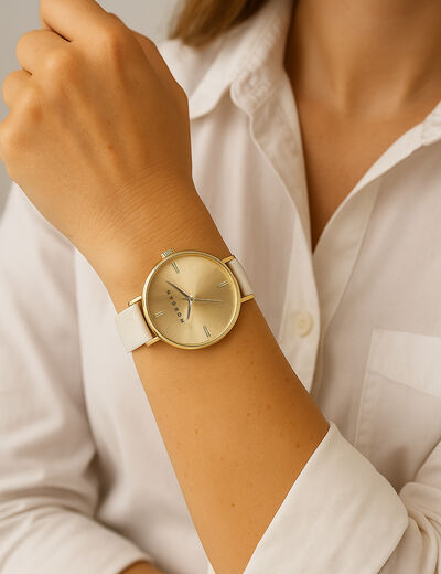 Watch gold yellow women