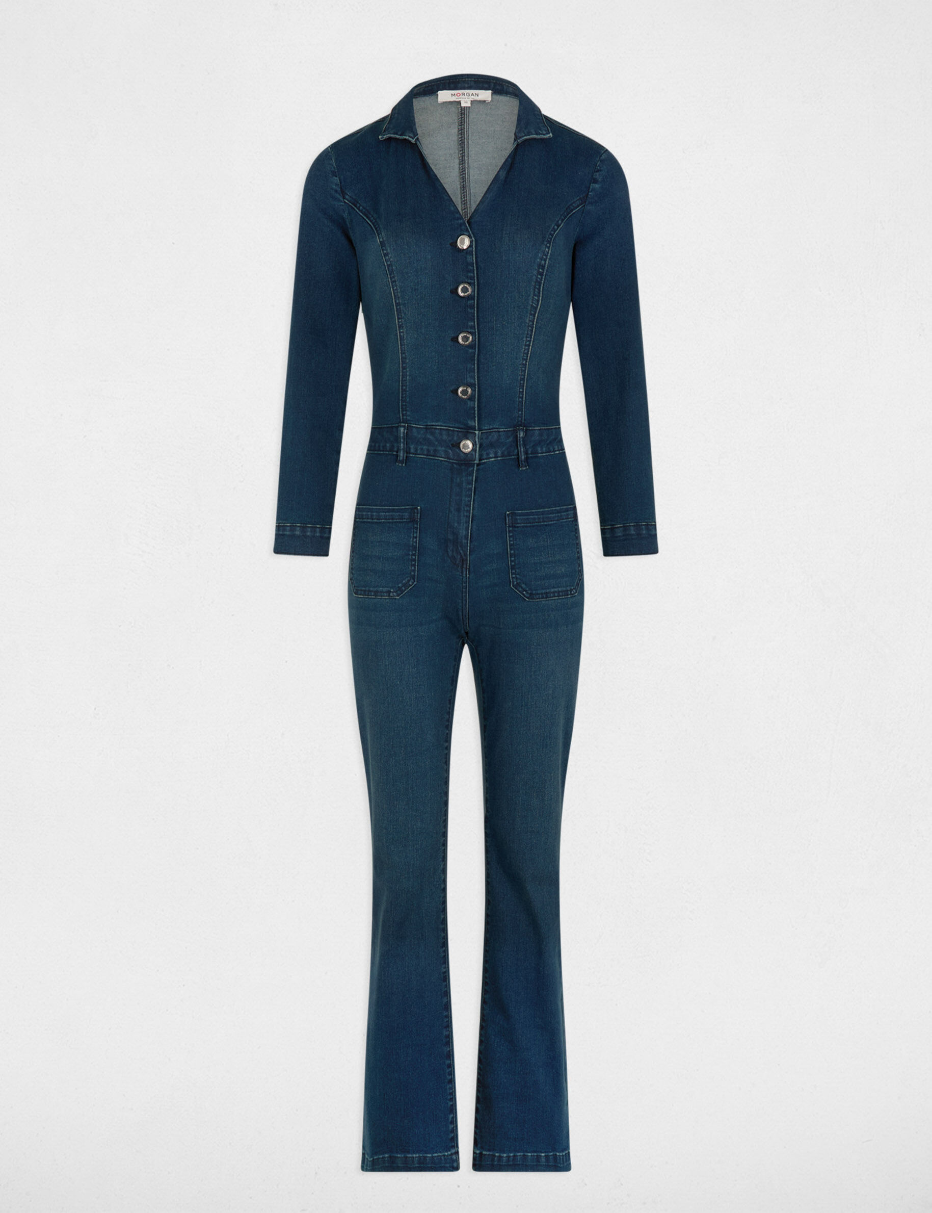 オールインワン・サロペット Coolever Musclefit Denim Jump Suit (3color) bustown-modern-vintage-1980s-