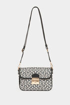 Bag with monogram print black women