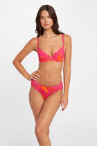 Padded bra pink ladies'