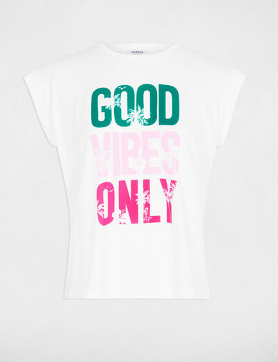Short-sleeve t-shirt white women