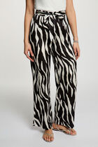 Flowy printed trousers multicolor women