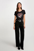 T-shirt with message black women