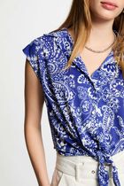 Short-sleeved shirt multicolor women