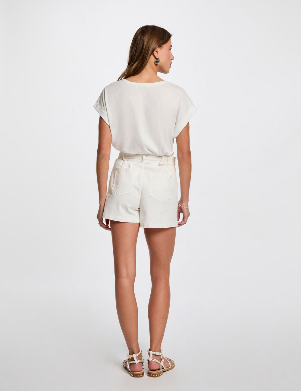 T-shirt with message white women