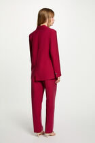 Blazer jacket bordeaux women