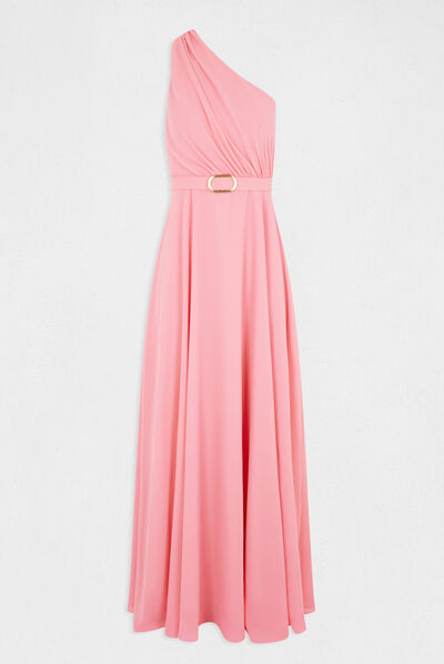 Asymmetrical maxi A-line dress  ladies'