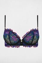 Soutien-gorge à armatures noir femme