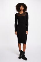 long openwork dress black women Long openwork dress black women