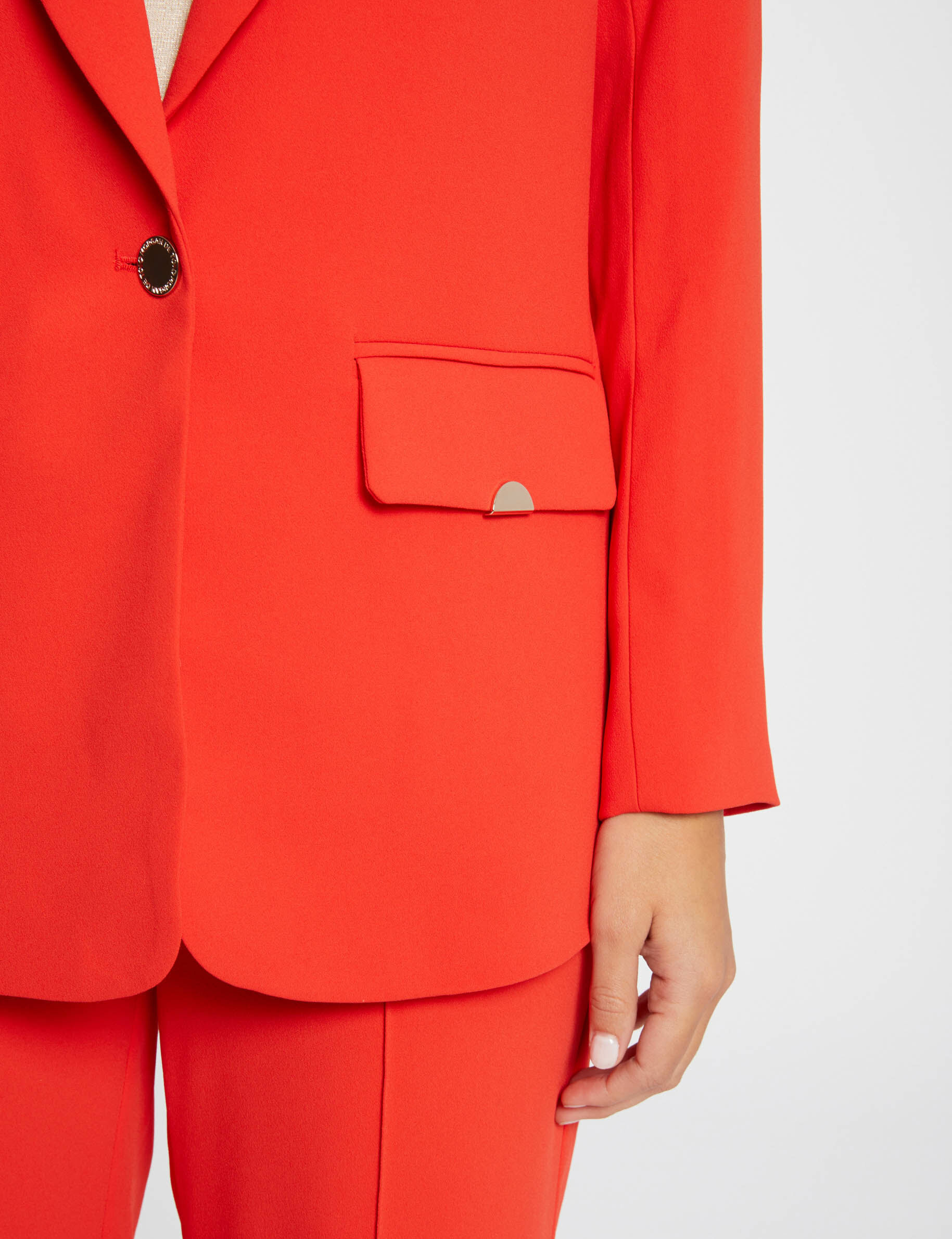 Orange blazer womens uk hotsell