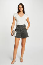 Short-sleeved t-shirt ivory women