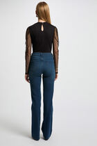 Long-sleeved t-shirt black women