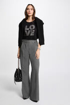 T-shirt with message black women