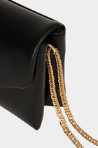 Crossbody bag in faux leather black women