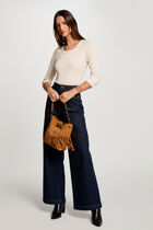 Jumper 3/4-length sleeves ivory women