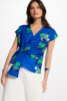 Short-sleeved blouse multicolor women