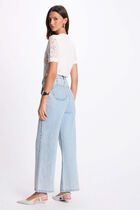 Pull manches courtes dentelle blanc femme