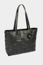 Woven tote bag black women