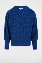 Long-sleeved jumper blue women