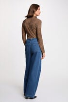 High neck t-shirt multicolor women
