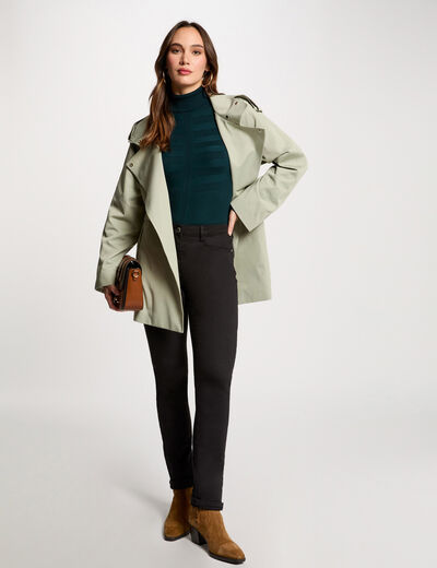 Straight trousers black women