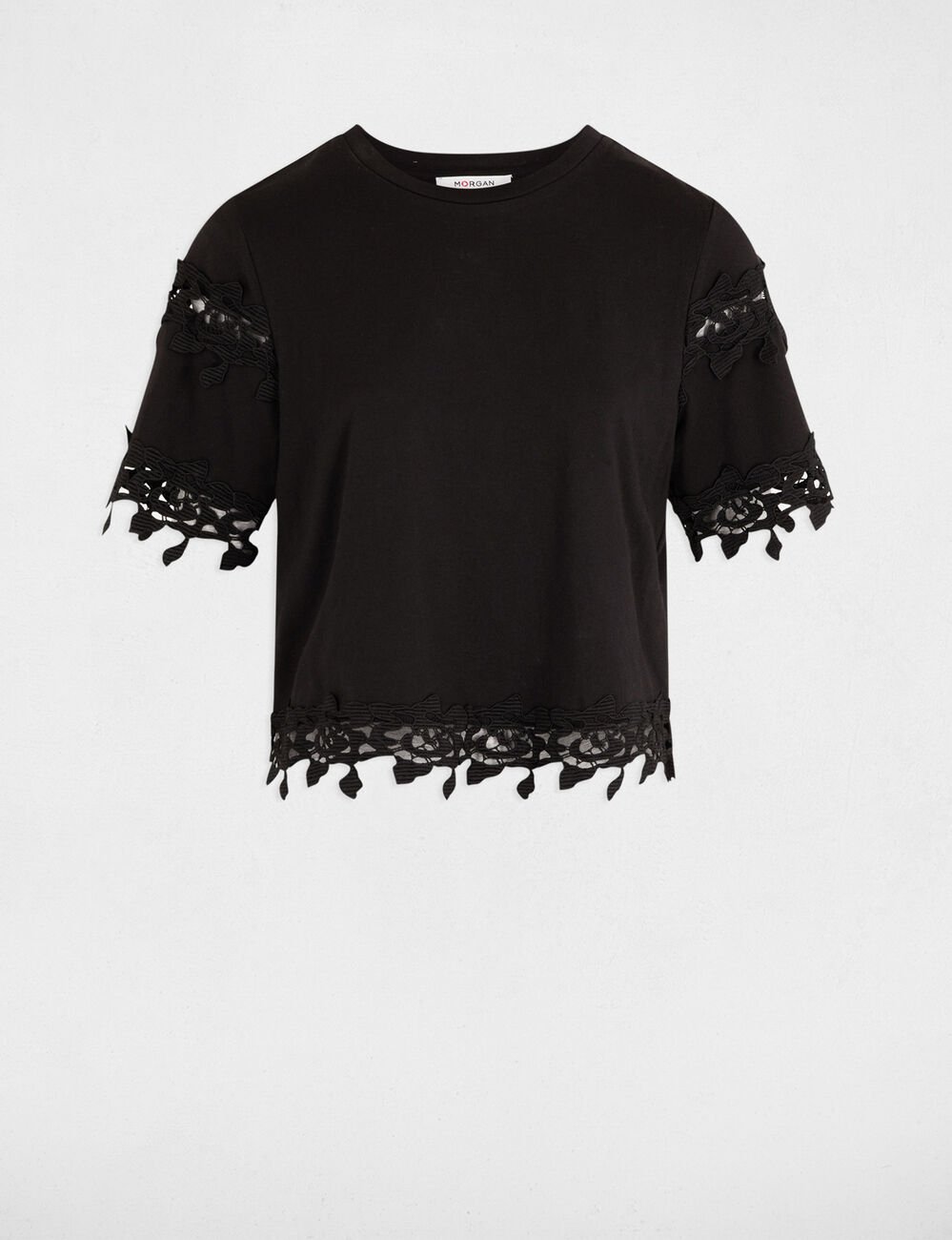 Short-sleeved t-shirt black women