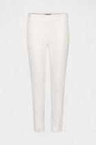 Pantalon cigarette 7/8ème ecru femme